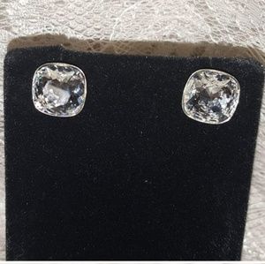 Swarovski Crystal Stud Earrings Handmade